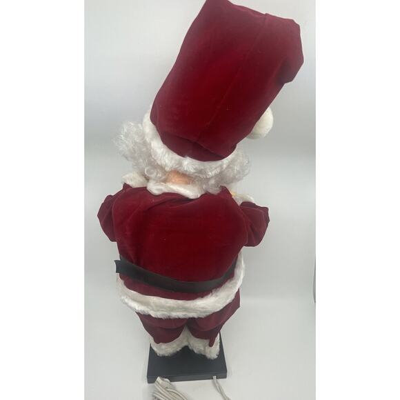 VINTAGE MR SANTA CLAUS TELCO MOTION-ETTES 1996 24” ANIMATED LIGHTED - Picture 8 of 13